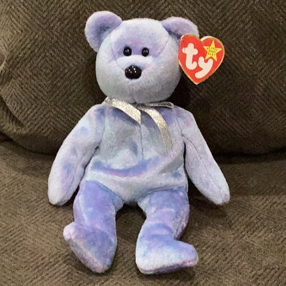 Ty Clubby II Beanie Baby 1999 💜 BOGO